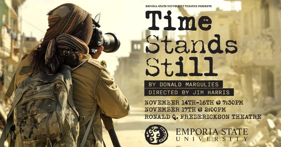 Poster for Time Stands Still, directed by Jim Harris