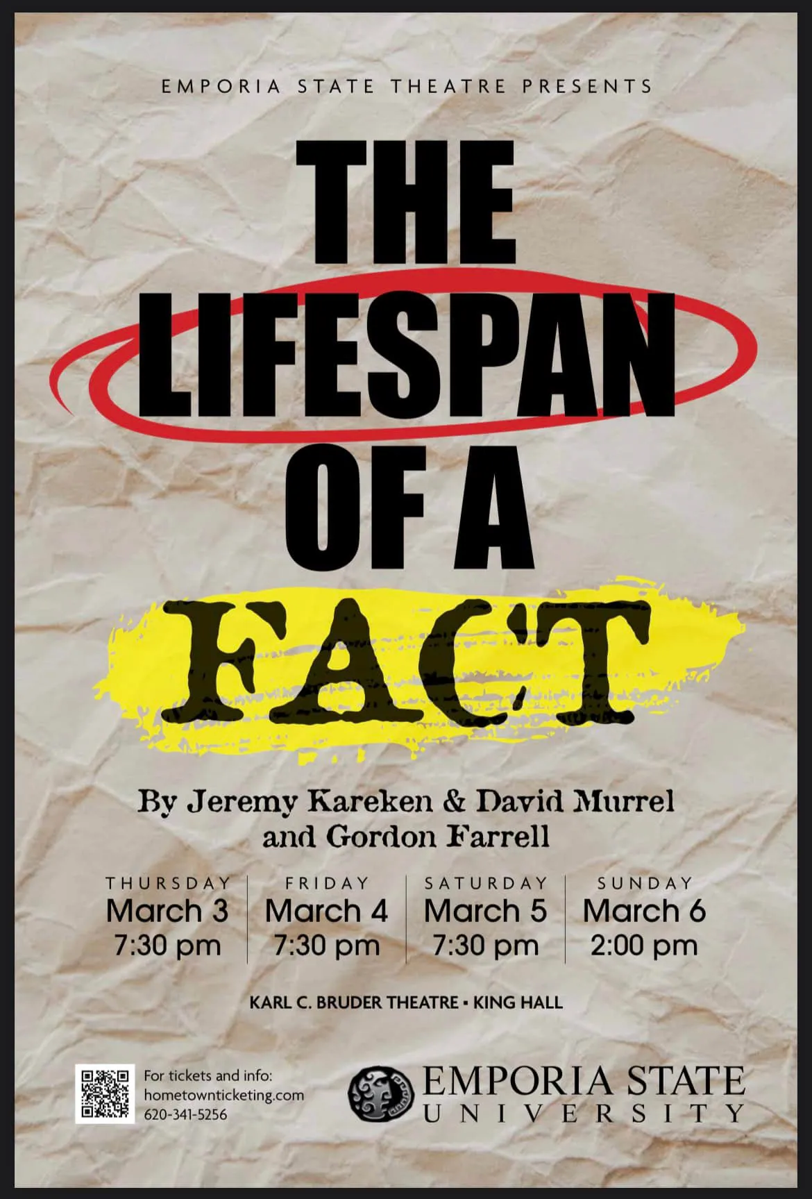 Poster for The Lifespan of a Fact