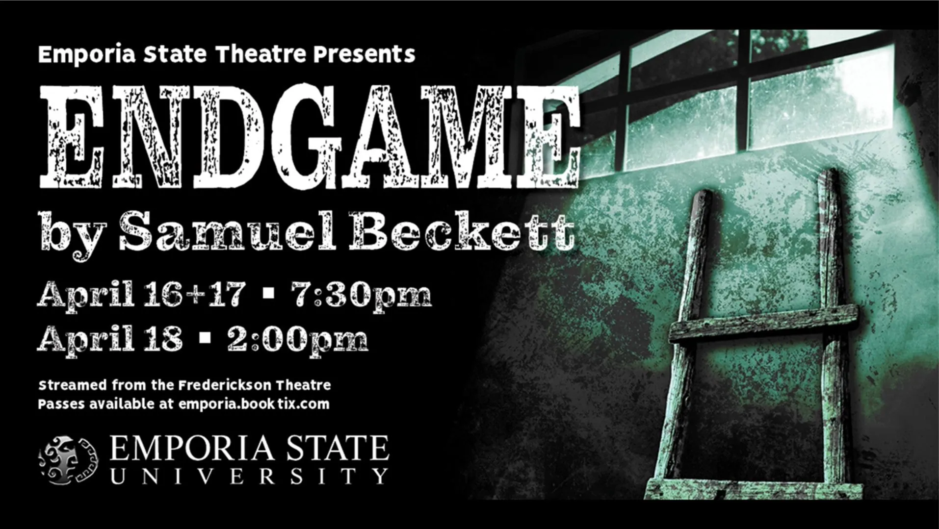 Poster for Endgame by Samuel Beckett